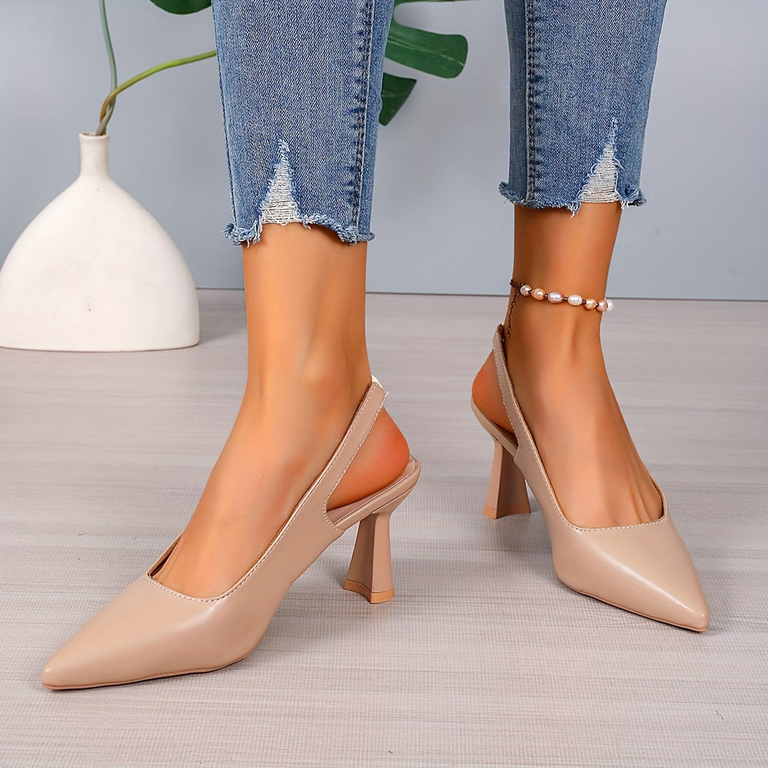 Sophia™ | Elegant Slingback Heels