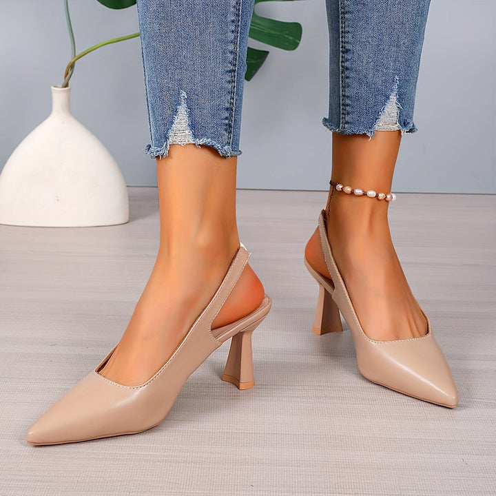 Sophia™ | Elegant Slingback Heels