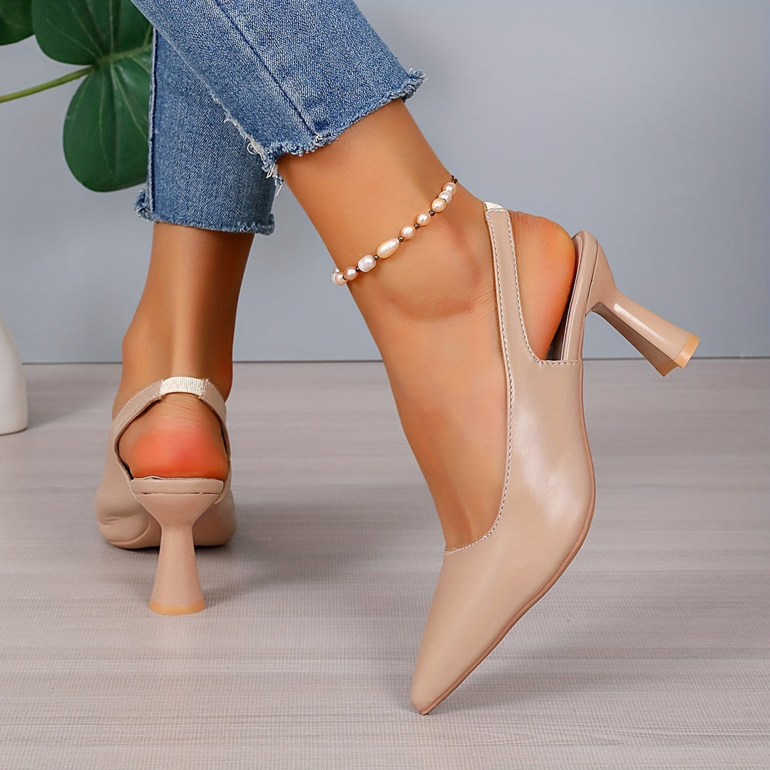 Sophia™ | Elegant Slingback Heels